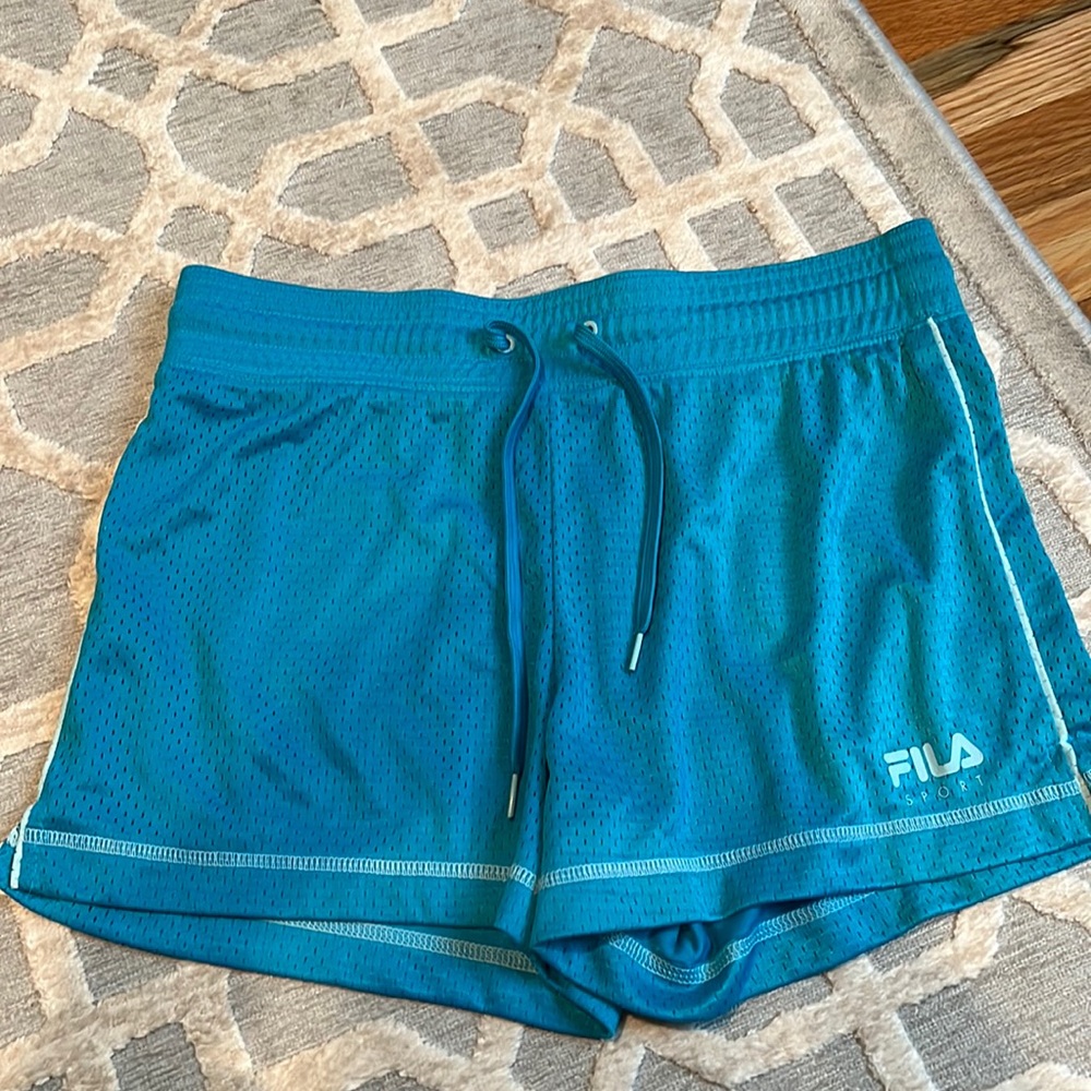 Fila Lined Mesh Shorts Size M